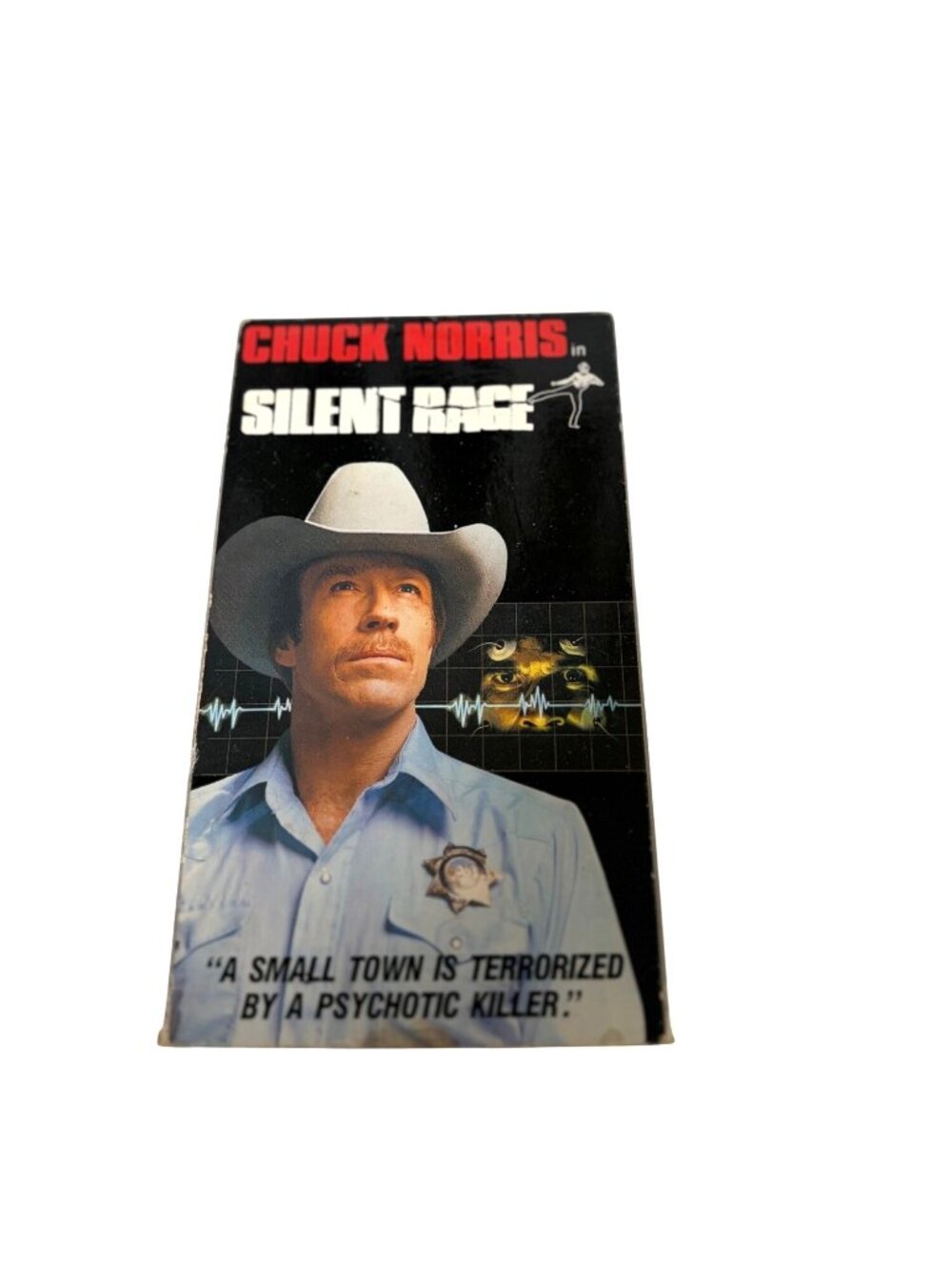 VHS Chuck Norris 1982 Silent Race Movie